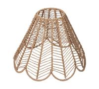 LOVIVER Abat-Jour Suspendu en rotin, Couvercle de Lustre, Abat-Jour de Plafond, Abat-Jour pour Salon, îlot de Cuisine