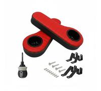 LOVIVER Accoudoir de de Golf Accoudoir Repose Bras Appui Latéral Accessoire Installation avec Vis et Support PU pour Confort Prolongé Adapté aux Passagers Parcours Usage Quotidien
