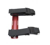 LOVIVER Adaptateur Plongée Aluminium Sangle Cam Boucle Robuste Installation Facile Plaque Arrière Convient pour Plongeur Activités Subaquatiques, Rouge, Standard