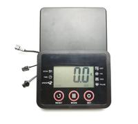 LOVIVER Affichage Vélo Fitness Console Ordinateur Compteur Écran de Remise en Forme avec Grand Écran 66x35mm et Support Téléphone Boutons Reset Mode Set