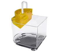 LOVIVER Aquarium Portable Accessoires d'aquarium Décorations de Bureau Kits de démarrage d'aquarium à oxygène en Circulation à,