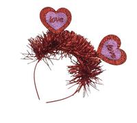 LOVIVER Bandeau pour la Saint-Valentin, accessoire pour cheveux, adorable cerceau pour cheveux, accessoires de fête Cosplay pour les festivals du nouvel an et, Amour de coeur