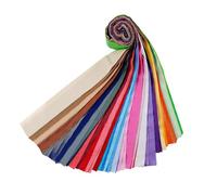 LOVIVER Bandes de Tissu en Rouleau de gelée, 56 pièces, Bandes de Tissu pour Scrapbooking, Artisanat, Fournitures de Patchwork, Bricolage de Tapis Artisanal, 6.5x100cm