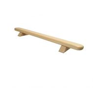 LOVIVER Barre de Gymnastique en Bois Barre d'Appui Poignées Parallèles Appareil de Musculation Accessoire de Fitness en Hêtre Lisse Surface Confortable Stable