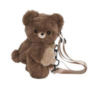 LOVIVER Bear Backpack Fashion Toy Animal Funny Animal pour Faire du Shopping en Plein air Rencontres