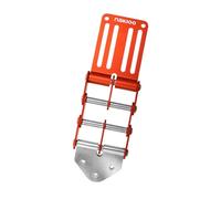 LOVIVER Boucle de Ceinture à Outils Clip de Travail Attache Rapide Fixation Sacoche Kit de Conversion En Alliage D'Aluminium Convient pour Électriciens et Ch, Rouge