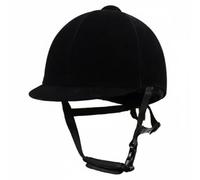 LOVIVER Casque Protection Équestre en Velours Coque Extérieure Durcie Mousse Intérieure Absorbant Les Chocs. Conception Ventilée pour Le Confort Lors Longues