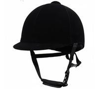 LOVIVER Casque Protection Équestre en Velours Coque Extérieure Durcie Mousse Intérieure Absorbant Les Chocs. Conception Ventilée pour Le Confort Lors Longues