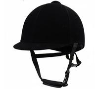 LOVIVER Casque Protection Équestre en Velours Coque Extérieure Durcie Mousse Intérieure Absorbant Les Chocs. Conception Ventilée pour Le Confort Lors Longues