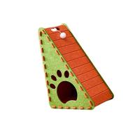 LOVIVER Cat Scratch Pad, tapisseur de grattements, Fournitures pour Animaux de Compagnie, Protection de Meubles à gratter Debout pour Les canapés, Vert