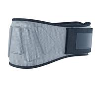 LOVIVER Ceinture de Musculation Ceinture d'Haltérophilie Ceinture de Levage Ceinture Lombaire avec Maille Nylon Respirante et Doublure Velours Absorbante pour, Gris, XS