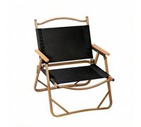 LOVIVER Chaise Pliante Accdoirs Léger Assise Basse Inclinée, Fauteuil Camping Structure en Aluminium, Compact, Mobilier, pr Pique-Nique, Plage, M