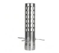 LOVIVER Chapeau Pare-Étincelles Perforé, Diamètre 7 Cm, Hauteur 30,5 Cm | Acier Inoxydable Robuste, Pare-Étincelles Cheminée, Extérieur, Fumisterie, pour Camping