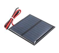 LOVIVER Chargeur De Batterie pour Téléphone De Module De Panneau De Cellules Polycristallines De Puissance Mini, G 5.5V 60x60mm