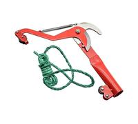 LOVIVER Cisaille d'élagage à haute altitude, outil de coupe de jardin, conception à double poulie, cisailles de jardin pour branches d'arbres, Rouge