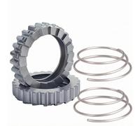 LOVIVER Cliquet de Moyeu de Vélo Ensemble Moyeu VTT Disque d'Engagement Ressort Acier Alliage 18 Dents Angle 20° Adapté aux Hubs DT350 DT370 Compatible Pièces
