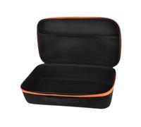 LOVIVER Coffret à outils rigide avec poignée, pochette zippée pour perceuse électrique, idéal pour le bricolage. Cadeau parfait pour papa ou homme, Orange
