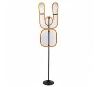 LOVIVER Cône d'Entraînement Enfant Cône d'Agilité Obstacle d'Entraînement Figure de Dribble Mannequin de Défense en Métal et Toile Oxford avec Base Lestée Adapté aux Séances de Basket Écoles