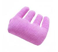 LOVIVER Coussin de Rééducation Main Coussinet Exerceur Poignet Doigts Poignée avec Positions Dédiées 4 Doigts en Éponge Absorbante et Ouate Confortable pour, Violet Clair