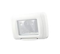LOVIVER Couvercle de Prise Cache-prise Plaque Murale Boîtier de Protection Protection D'Interrupteur Étanche et Transparent Adapté pour La Cuisine et La Sall, 3 gangs