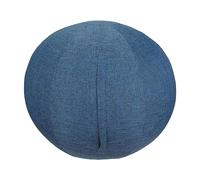 LOVIVER Couverture de Balle de Yoga Pilates Couverture de balles assises Anti-Rayures Anti-poussière avec poignées de Transport Pratiques Couverture de Balle, Bleu 55cm