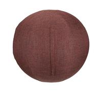 LOVIVER Couverture de Balle de Yoga Pilates Couverture de balles assises Anti-Rayures Anti-poussière avec poignées de Transport Pratiques Couverture de Balle, Café 65cm