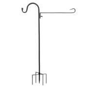 LOVIVER Crochet de Berger pour Plantes, Robuste, décoration d'intérieur, Piquet de Jardin, mangeoire à Oiseaux, Poteau pour lumières, Lanterne pour