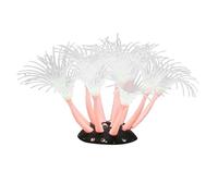 LOVIVER Décor de Coque en Silicone en Silicone décoratif, Ornement sous-Marin, Plantes de Corail artificielles Accessoires d'aquarium, Rose
