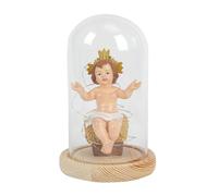 LOVIVER Décoration de crèche de Noël avec figurine lumineuse de la pour centres de table, Séance