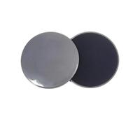 LOVIVER Disque de Glisse Pilates Disques de Glisse Fitness Glisseurs d'Exercice Disques Abdominaux Glisseurs Double Face pour Mouvements des Travail des Abdos, Gray