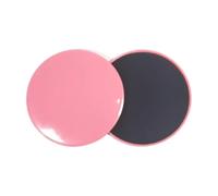 LOVIVER Disque de Glisse Pilates Disques de Glisse Fitness Glisseurs d'Exercice Disques Abdominaux Glisseurs Double Face pour Mouvements des Travail des Abdos, Pink