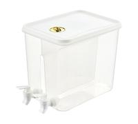LOVIVER Distributeur de boissons glacées avec robinet anti-fuite et sans gouttes, idéal pour les repas en famille ou entre amis, or 8.8 L