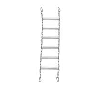 LOVIVER Échelle à Oiseaux, Accessoires de Cage de Pont, Support de Jeu pour perroquets, échelle d'escalade pour perruches, Oiseaux Bleus, calopsittes, Tige Debout de 22 Mm