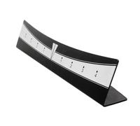 LOVIVER Entraîneur de Putting de d'Alignement Outil d'Entraînement Aide au Putting Bande Blanche Centrale et Marqueurs pour Installer Un Chemin Stable du Putter Adapté à Maison Bureau Jardin