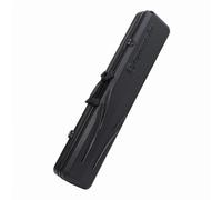 LOVIVER Étui Palmes Plongée Boîtier Valise Coffret Housse Coque Dure avec Lignes Moulées Rangement Dédié aux Palmes Zip Périphérique Poignée Robuste et, Array, Noir