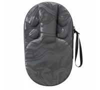 LOVIVER Étui Pong Boîte Porte-Paddle Pochette Balles EVA Imperméabilisé Protège Paddle Convient aux Sportifs Rangement Matériel Club Déplacements en Loisirs, Black