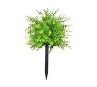 LOVIVER Faux Eucalyptus Artificiel, Piquet de pelouse, décoration de Jardin réaliste et réutilisable, Fausse Fleur pour Porche, Cour, arrière-Cour, Vert