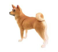 LOVIVER Figurine de chien réaliste, décoration faite à la main, artisanat d'imagination, Statue de chien Miniature pour cadeau de vacances, ornement de bureau, Shiba Inu