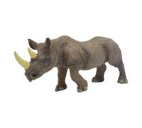LOVIVER Figurines d'animaux Grand ensemble de jeu d'animaux pour enfants Cadeaux de fête pour enfants Simulation préscolaire Cadeaux d'anniversaire Figurine, Rhinocéros noir