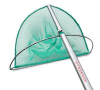 LOVIVER Filet de Pêche Filet Épuisette Nasse Piège Léger et Robuste avec Structure Optimisée pour Capturer Crevettes Poissons, Entièrement enveloppé, Grande Maille, 70 cm