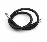 LOVIVER Flexible Scuba Hose Tuyau de Plongée Détendeur Respiration Tressé Basse Pression avec Flexibilité Accrue pour Routage Compact et Étendu Matière Fibre, Noir, 35cm