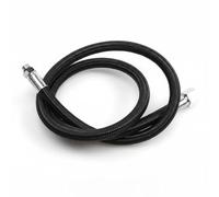 LOVIVER Flexible Scuba Hose Tuyau de Plongée Détendeur Respiration Tressé Basse Pression avec Flexibilité Accrue pour Routage Compact et Étendu Matière Fibre, Noir, 15cm