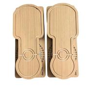 LOVIVER Foot Arch Planche d'Entraînement Du Pied Plateau d'Équilibre Support de Voûte Outil de Rééducation Guide d'Alignement en Bois Lisse avec Repères