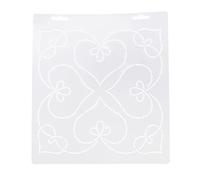 LOVIVER Gabarit de Courtepointe Pochoir pour Couture Broderie Gabarit Plastique Résistant pour Patchwork Activités atives Adapté Au Rangement D'Atelier, 3#