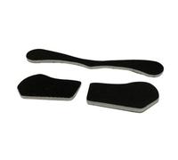LOVIVER Garde Visage Jeune Protecteur Facial Masque Bouclier Remplacement Coussin Profil Fin Position Stable Entretien Facile du Masque Adaptée au Basket