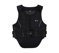 LOVIVER Gilet d'équitation, Gilet de Selle à Sangles réglables, équipement équin, de Protection rembourré et Professionnel pour Enfants et Adultes, 2XL
