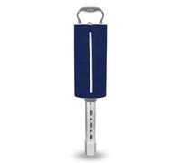 LOVIVER Golf Ball Retriever Ramasseur de Balles de Golf Collecteur Allongeable Manche Aluminium Corps Tissu Grand Contenant Déplacement Aisé Adapté aux Pratiques sur Practice, Bleu