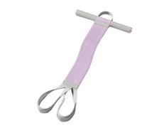 LOVIVER Home Exercise Puller Élastique de Résistance Corde de Traction Pédale Appareil Abdominaux Matériaux PP NBR Coton Stabilisation du Tronc Échauffement, Violet