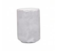 LOVIVER Housse Anti-poussière pour Seau d'Eau Couvercle de Seau Capuchon de Distributeur Protection de Réservoir en Tissu Oxford avec Finition Soignée Protège , Blanc , 28 44cm