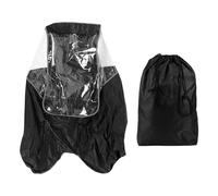 LOVIVER Housse de Pluie pour siège arrière de vélo pour Enfants, auvent de siège arrière de vélo, Accessoires Pratiques de qualité supérieure, Protection